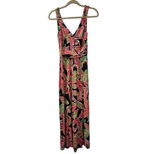 Lilly Pulitzer Villa Maxi Dress -‎ Bright Navy In The Vias Size XS